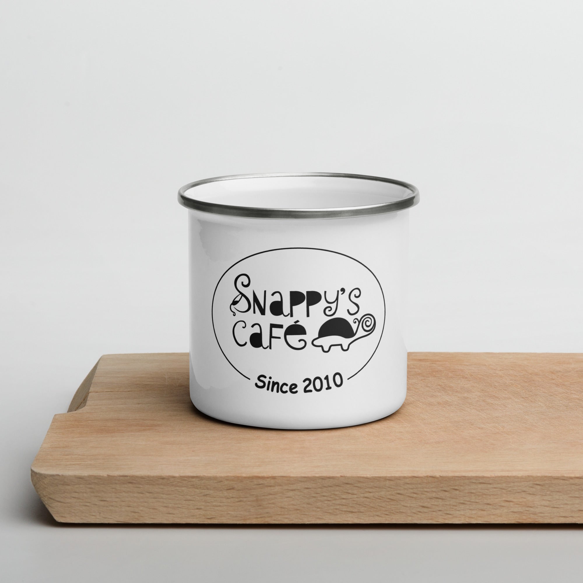 Cafecito Enamel Mug